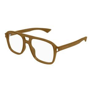 NWT Yves Saint Laurent SL-881-OPT Brown 55mm Eyeglasses
